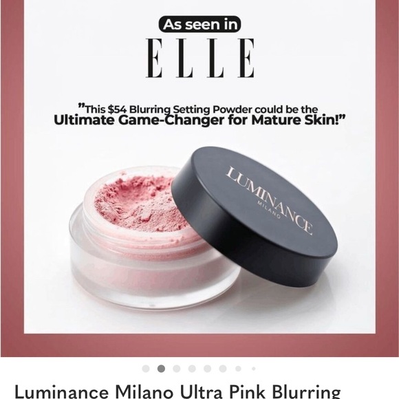 Two boxes-Blurring Setting Powder By Luminance Milano NEW Two boxes! - Picture 5 of 6
